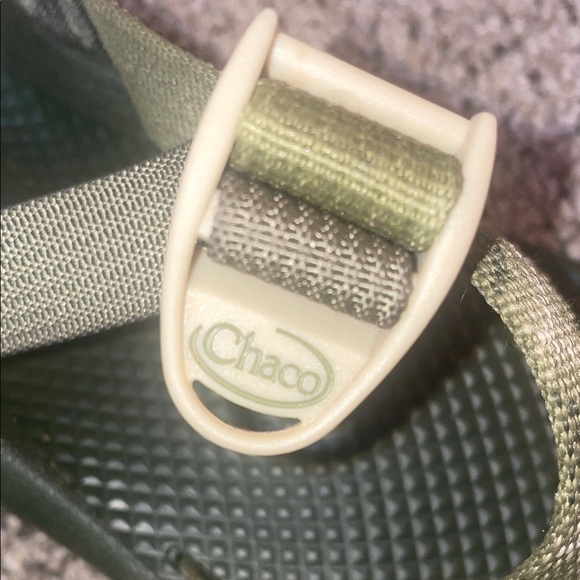 Chaco Green Strappy Sandals - Picture 2 of 4